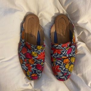 Free People Brocade At Ease Loafers (39)